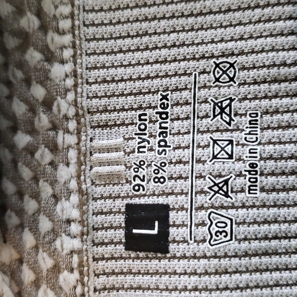 LADIES SPORTS ZIPPER FRONT CROPPED JACKET AND LEGGINGS Sz LARGE - Picture 15 of 15